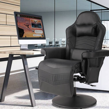 MoNiBloom Reclining Ergonomic Swiveling PC Racing Game Chair